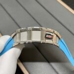 Luxury Replica Richard Mille RM 35-03 Rafael Nadal Skeleton Dial Blue Strap Watch For Men - Image 7