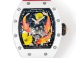 Best Replica Richard Mille RM S10 Koi Tourbillon Watch – Red Strap - Image 5