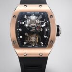 Swiss Richard Mille RM 002-V2 Replica Watch – Skeleton Dial, Black Rubber Strap, 45mm Men’s Luxury Timepiece