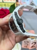 Best Replica RICHARD MILLE RM35-01 White Carbon Skeleton Dial Watch – Super Clone Quality - Image 7