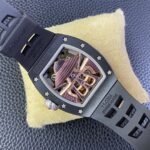 Best Swiss RM47 Black Samurai Tourbillon Replica Watch - Image 3