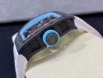 Replica Richard Mille RM055 Limited Edition Abu Dhabi Yas Marina Circuit Swiss Movement Carbon Fiber Skeleton Watch - Image 5