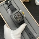 Best Richard Mille RM 11-03 Replica Watch For Men – Swiss Movement, Skeleton Dial, Carbon Fiber Case - Image 4