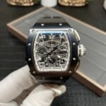 Richard Mille RM 11-03 Replica Black Ceramic Case with Black Rubber Strap | Skeleton Dial Watch For Men - Image 3