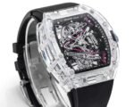 Richard Mille RM 38-02 Tourbillon Replica Watch – Transparent Crystal Case - Image 5