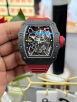 Richard Mille RM35-02 Carbon Fiber Swiss Replica Automatic Mechanical Watch - Image 5
