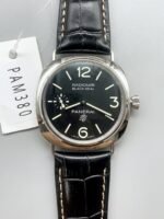 Panerai Super Clone Radiomir Black Seal PAM380  45MM Black Dial（1;1Super Clone）