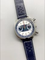 Breitling Top Time Chronograph Blue Leather Strap Watch（1;1Super Clone） - Image 2