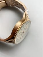 Breitling Navitimer, white dial, rose gold bracelet, model R17329F41G1R1 (1:1 Super Clone) - Image 4