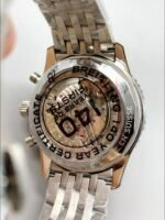 Breitling Navitimer with blue dial and steel bracelet (1:1Super Cloen) - Image 4