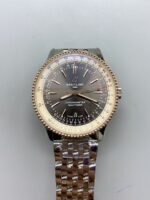 Breitling Navitimer 1 Automatic Watch in Grey Dial – Steel Strap(1:1Super Clone)