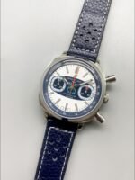 Breitling Top Time Chronograph Blue Leather Strap Watch（1;1Super Clone） - Image 3