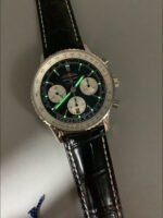 Breitling Navitimer B01 Chronograph 43 Black Dial – 904L Steel Casing (1;1Super Clone) - Image 10