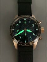 IWC Pilot’s IW388306 Chronograph 41 Mercedes-AMG Pertonas F1 Rubber Watch(1:1Super Clone) - Image 10