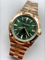 Vacheron Constantin Watch in Rose Green Steel Dial(1:1Super Clone) - Image 2