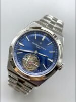 Vacheron Constantin Overseas Tourbillon Stainless Steel in Blue Dial(1:1Super Clone) - Image 2
