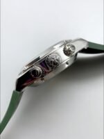 Vacheron Constantin Overseas Chronograph 904L Steel Green Dial – Rubber Strap(1:1Super Clone) - Image 4