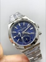 Vacheron Constantin Overseas Dual Time Stainless Steel Blue Dial(1:1Super Clone) - Image 2