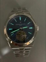 Vacheron Constantin Overseas Tourbillon Stainless Steel in Blue Dial(1:1Super Clone) - Image 8