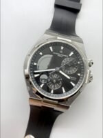 Vacheron Constantin Power Reserve Grey Dial Stainless Steel Casing-RubberStrap (1:1Super Clone) - Image 3