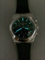 Vacheron Constantin Overseas Chronograph 904L Steel Green Dial – Rubber Strap(1:1Super Clone) - Image 8