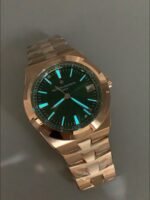 Vacheron Constantin Watch in Rose Green Steel Dial(1:1Super Clone) - Image 8