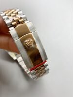 Rolex Datejust 41MM Two Tone Rose Gold Plating Fluted Dial Watch(1:1Super Clone ) - Image 8