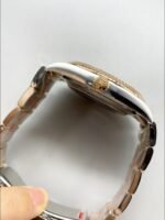 Rolex Datejust 41MM Two Tone Rose Gold Plating Brown Dial Watch(1:1Super Clone ) - Image 6