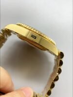 Rolex GMT-Master II Tiger Eye Dial Gold and Steel Bracelet (1:1 Super Clone) - Image 8