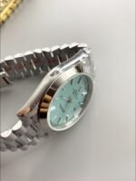 Rolex Day Date Presidential M228206-0004 904L Steel 40MM – Light Blue Dial （1:1Super Clone） - Image 5