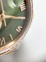 Rolex Day Date Presidential 18K Rose Gold Watch 40MM – Olive Green Dial(1:1Super Clone） - Image 5