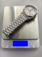 Rolex Day Date Presidential 904L Steel 40MM – Grey Dial (1:1Super Clone） - Image 8