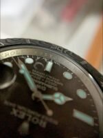 Rolex Submariner DiW Stainless Steel Casing Black Ceramic Bezel Edition Watch(1:1Super Clone） - Image 4