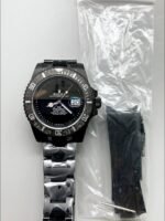 Rolex Submariner DiW DLC Coated Steel Casing Black Ceramic Bezel Edition Watch(1:1Super Clone） - Image 4