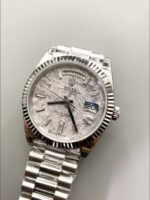Rolex Day Date Presidential 904L Steel 40MM – Grey Dial (1:1Super Clone） - Image 2