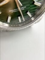 Rolex Datejust Cal.3235 Movement 904L Steel 41MM – Green Fluted Motif Dial (1:1Super Clone) - Image 4
