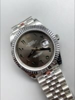 Rolex Datejust M126300 41MM ETA3235 Grey Arabic Dial – 904L Steel Casing(1:1Super Clone） - Image 2