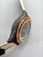 Rolex Daytona DiW Carbon Edition Rainbow Bezel – Forged Carbon Casing Beige Strap(1:1Super Clone ) - Image 6