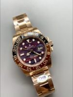 Rolex GMT Masters II 126715CHNR Rose Gold Tiger Iron Dial(1:1Super Clone ) - Image 3