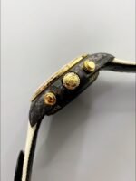 Rolex Daytona DiW Carbon Edition Rainbow Bezel – Forged Carbon Casing Beige Strap(1:1Super Clone ) - Image 7