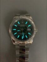 Rolex Datejust Cal.3235 Movement 904L Steel 41MM – Green Fluted Motif Dial (1:1Super Clone) - Image 9