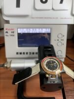 Rolex Daytona DiW Carbon Edition Rainbow Bezel – Forged Carbon Casing Beige Strap(1:1Super Clone ) - Image 11