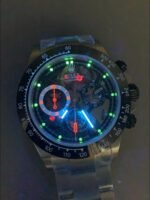 Rolex Daytona Artisans De Geneve Stainless Steel Watch Black Ceramic Bezel Watch(1:1Super Clone ) - Image 10