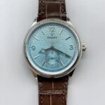 Rolex 1908 Perpetual Swiss Movement Steel Casing Ice Blue Dial(1:1Super Clone）