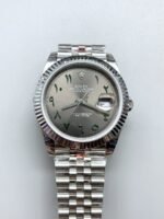 Rolex Datejust M126300 41MM ETA3235 Grey Arabic Dial – 904L Steel Casing(1:1Super Clone）