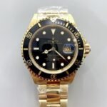 Rolex Submariner 16618 Gold Watch with Swiss 3135 Movement(1:1Super Clone）