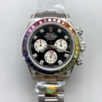 Rolex Cosmograph Daytona 116599RBOW Stainless Steel Original Cal.4130 Movement(1:1Super Clone )