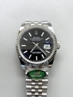 Rolex Datejust Cal.3235 Movement Swiss Watch 904L Steel 41MM – Black Dial(1:1Super Clone )
