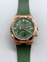 Vacheron Constantin Overseas Dual Time Rose Gold Green Dial(1:1Super Clone)