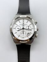 Vacheron Constantin Overseas Chronograph White Dial – Rubber Strap(1:1Super Clone)
